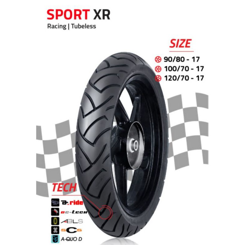 BAN FDR SPORT XR ukuran 100/70-17