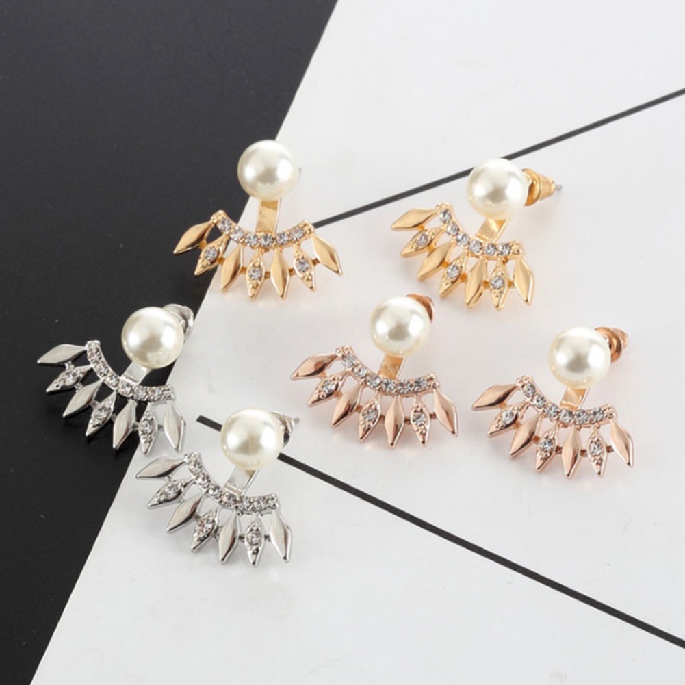 Hu Hu Hu Hu Hu Alat Bantu Pasang Kacamata♡ Anting Tusuk Mutiara Imitasi Untuk Wanita