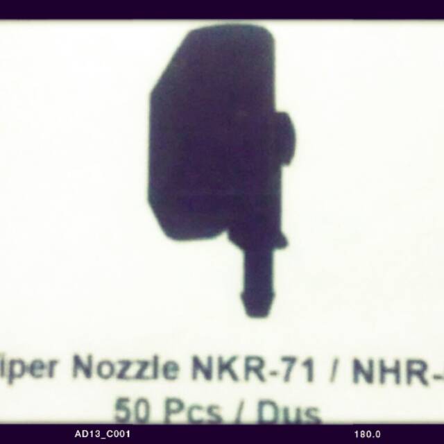 Wiper Nozzle/ Washer Nozle/ Nozel. semprotan air mobil NKR-71 / NHR-55