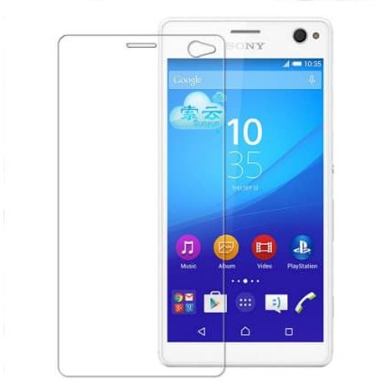 HA Sony C4 / C4 Dual Screen Protector Tempered Glass MURAH