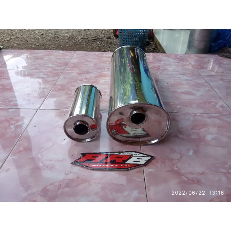 TABUNG STANDAR KNALPOT DEPAN BELAKANG MOBIL KIJANG KAPSUL, KIJANG GRAND, LGX, LSX