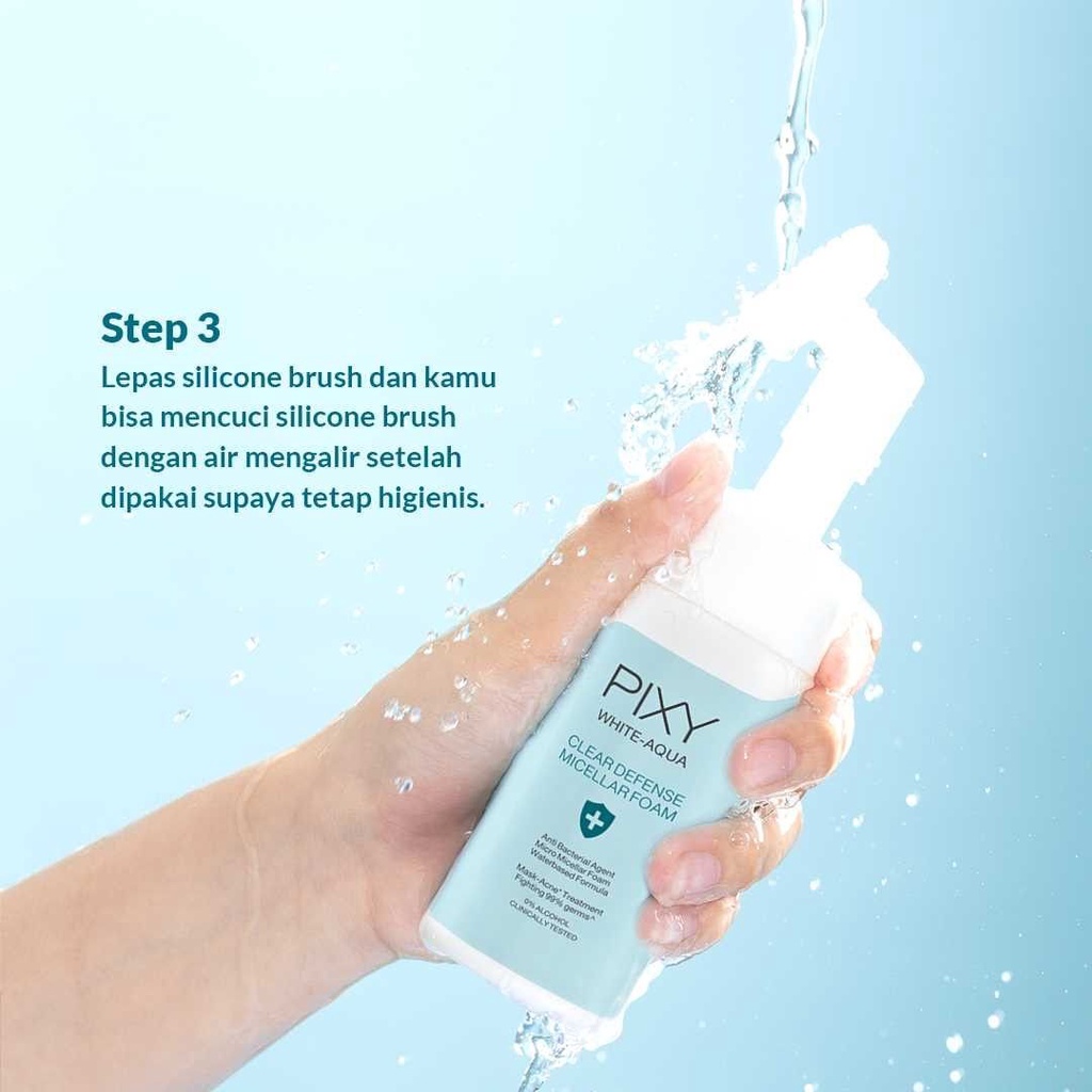 Pixy White-Aqua Clear Defense Micellar Foam