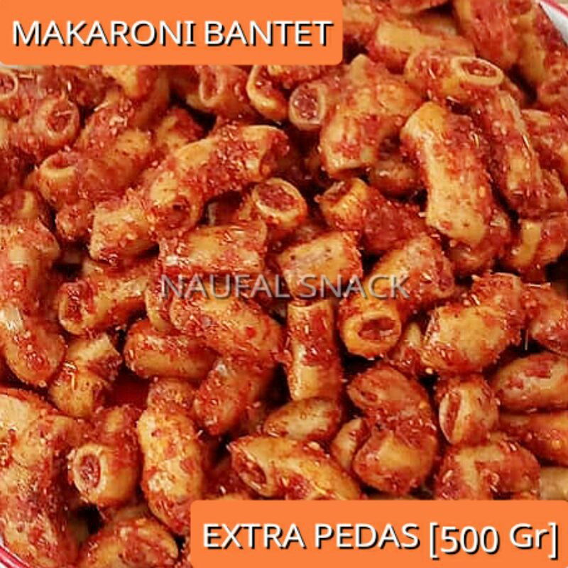 

[PROMO MURAH] 500 Gr MAKARONI BANTET bantat rasa extra pedas murah enak gurih grosir NAUFAL SNACK