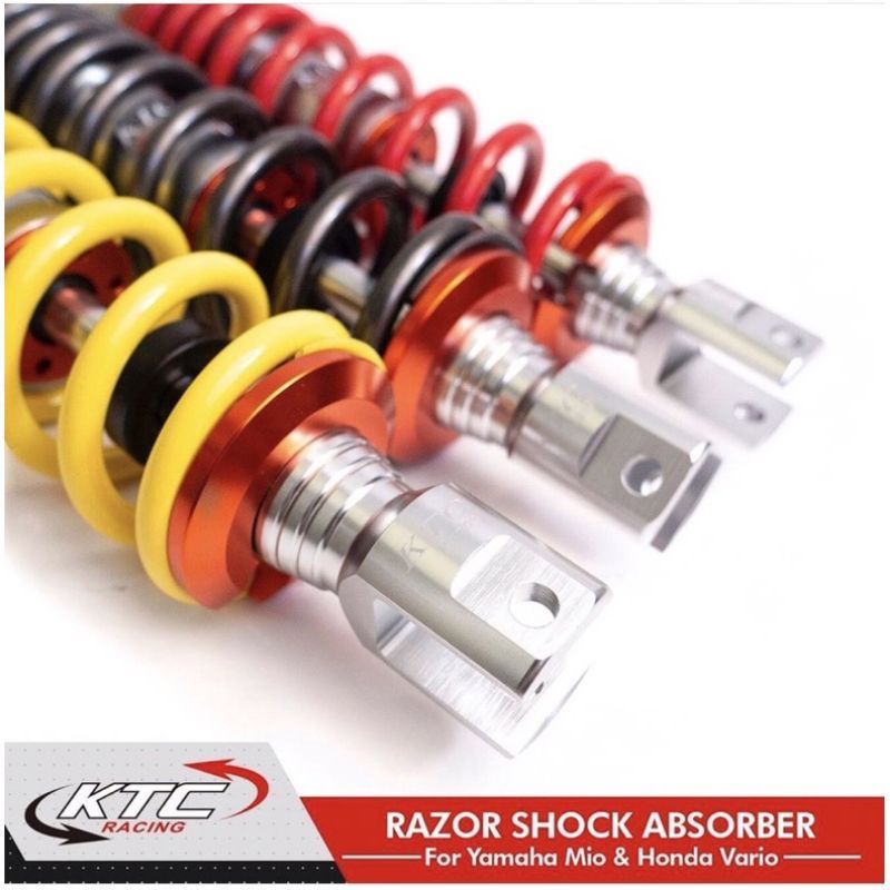 Shock Ktc Mio vario Matic Shockbreaker KTC Racing Razor  Mio Lexi Beat Vario Click Vario 125 150 Genio Scoopy