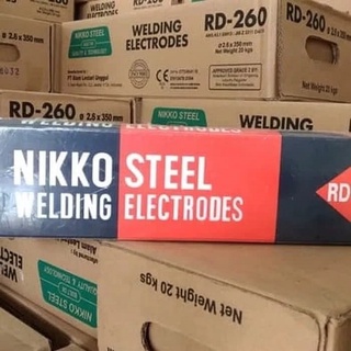 Jual Kawat Las Nikko Steel Rd Welding Elektrodes Mm Cm Kg Isi Batang Shopee Indonesia