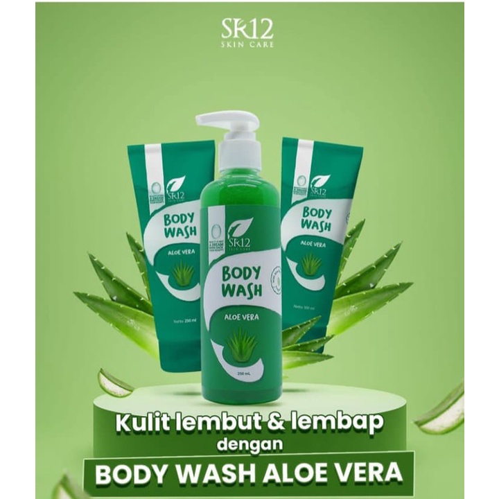 Body Wash Aloevera sr12 BPOM/sabun mandi sr12/Sabun mandi dengan scrub