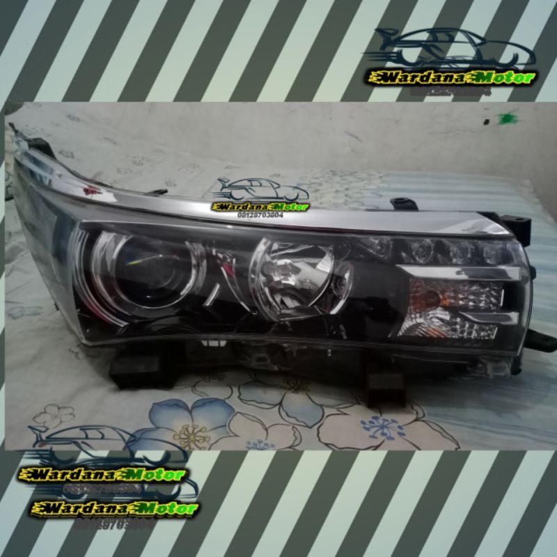 headlamp toyota altis 2015
