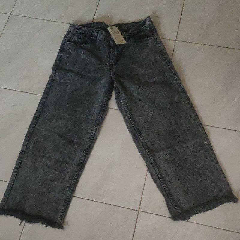 new pull&bear celana jeans kulot rawis pull bear pull n bear pullnbear pulln bear pull nbear  pull &
