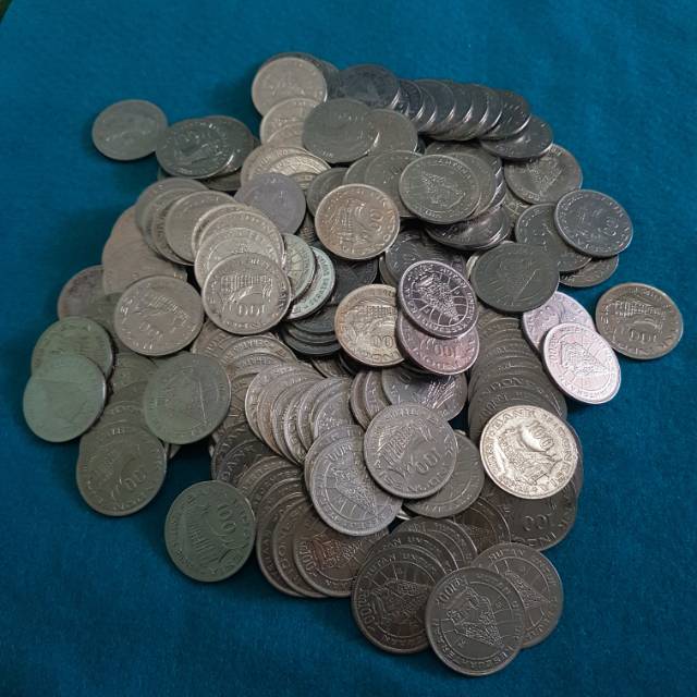 Koin 100 rupiah tipis tahun 1978