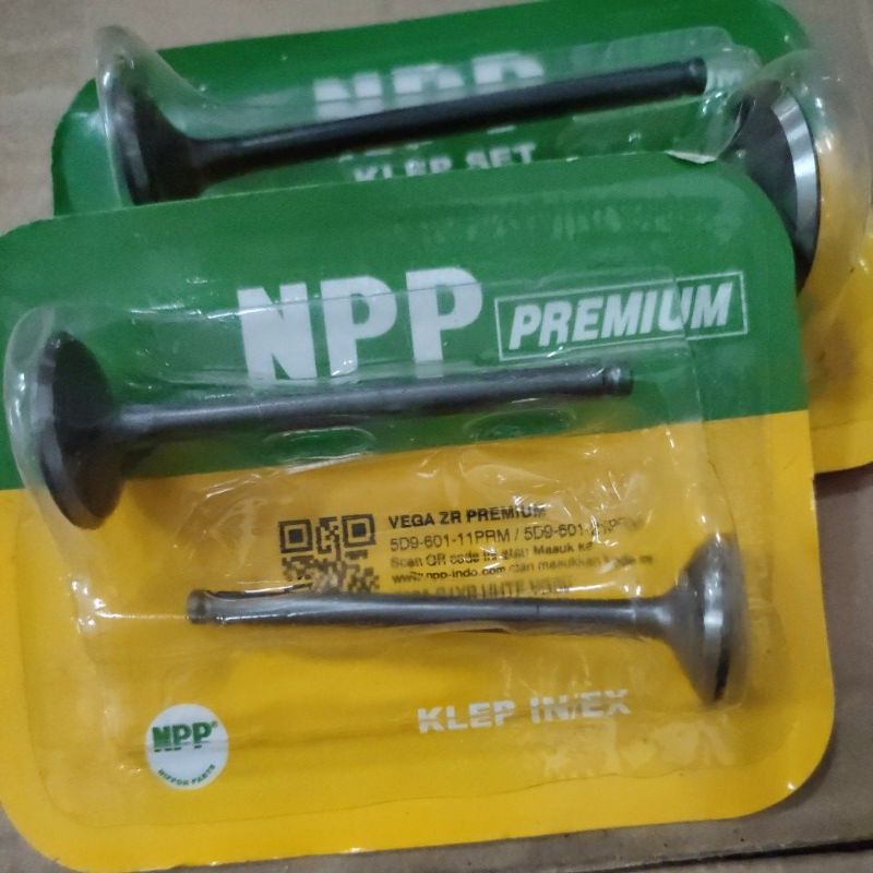klep set VEGA ZR klep set in /ex motor VEGA ZR merk NPP premium