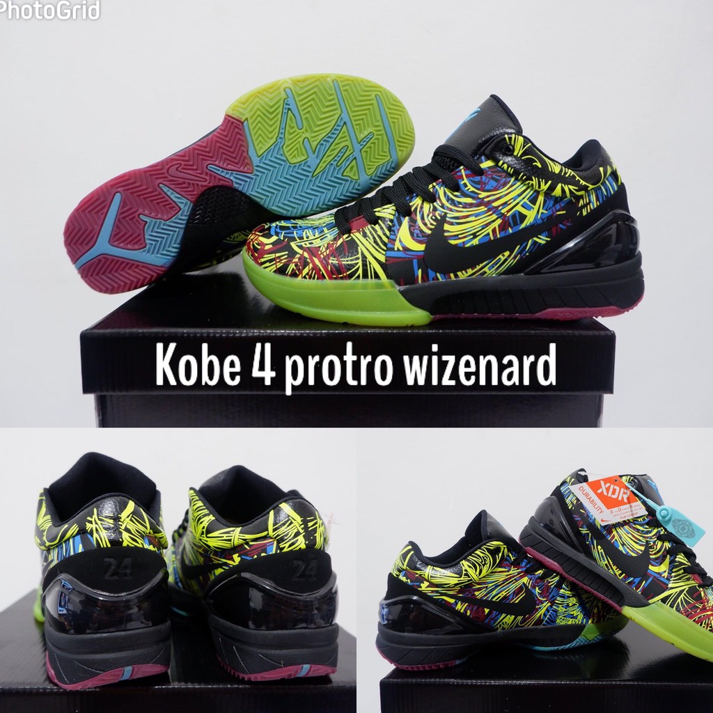 sepatu basket nike kobe 4 protro wizenard