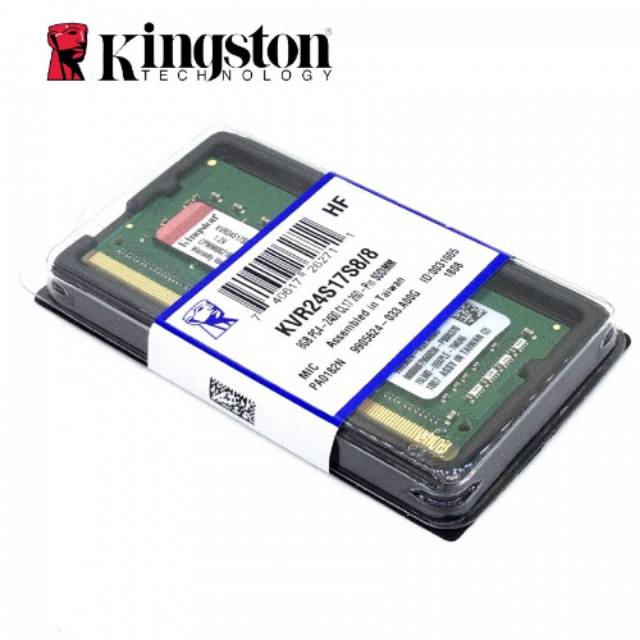 KINGSTON SODIMM DDR3 8GB PC3L 12800/1600 MHz 1.35V - MEMORY LAPTOP DDR3 8GB KINGSTON