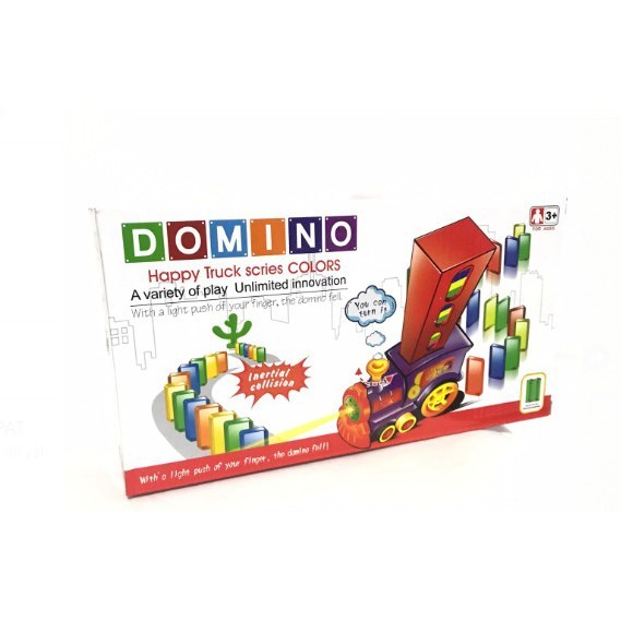 Domino train / Mainan Kereta Anak / Kereta Domino