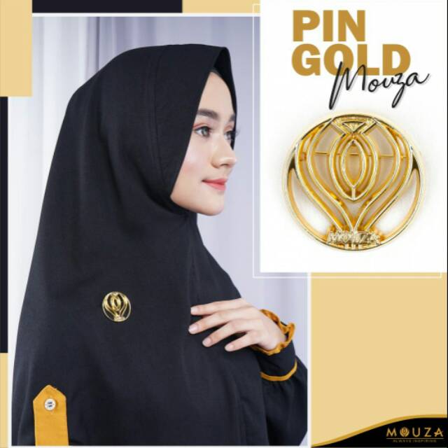 MOUZA - Bros Mouza / Pin Mouza / Pink gold Mouza