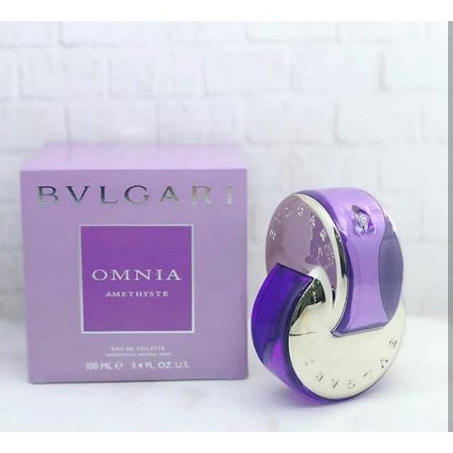 Bulgari omnia amethyste ungu parfume for woman 100ml original eropa