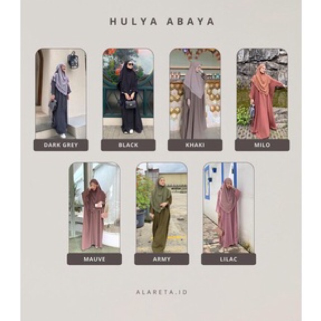 HULYA abaya alareta.id (original)