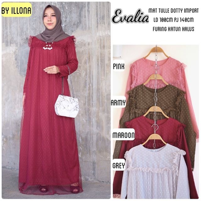 Evalia Dress Tile Dotty Premium