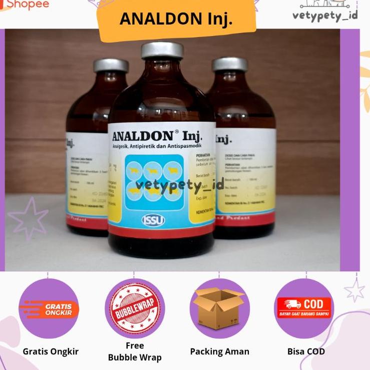 Bagus Dipakai.. ISSU Analdon 100 ml - Obat Hewan Analgesik Antipiretik