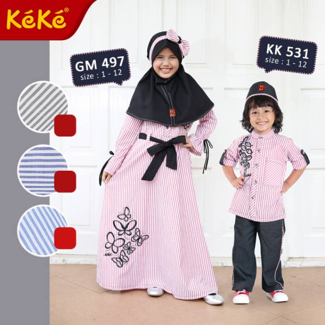 KeKe GM 497 merah size 12