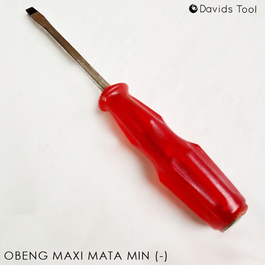 Obeng Kembang Plus Min Minus Serbaguna Ketok Screwdriver Maxi