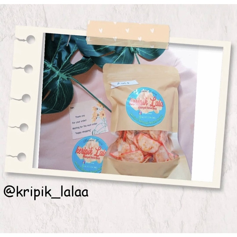 

Keripik Seblak bumbu basah