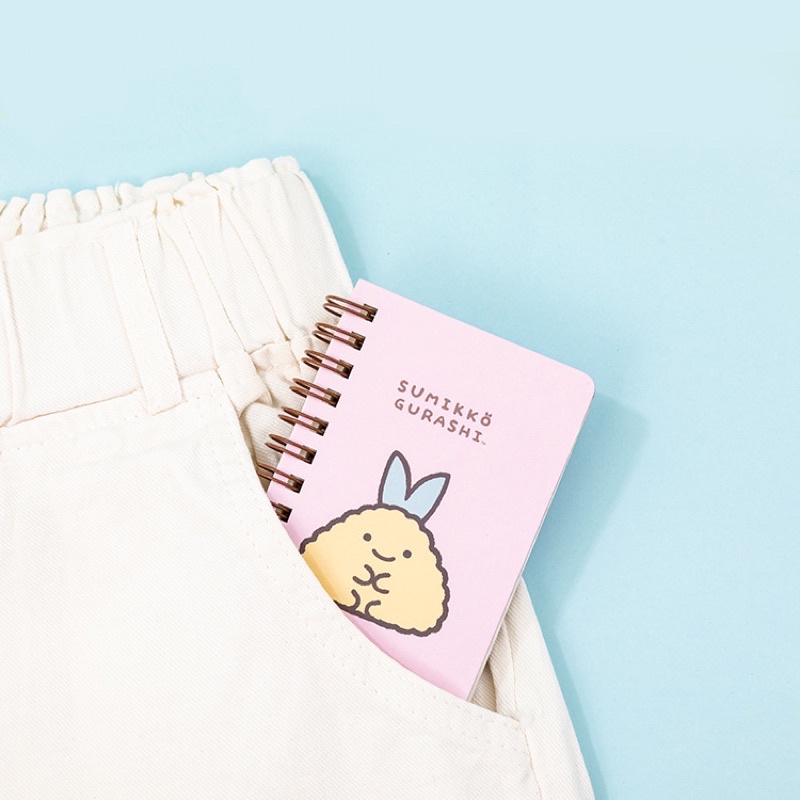 KENSHO Notebook Mini Spiral A7 Sumikko Gurashi Lucu