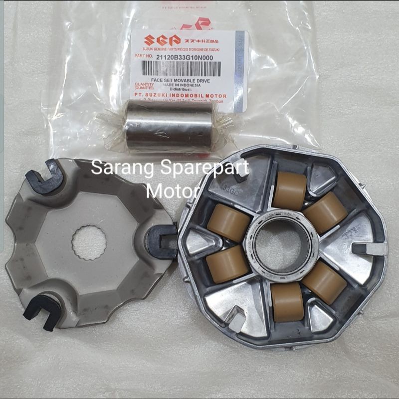 Rumah Roller Assy Set Spin Skydrive Skywave