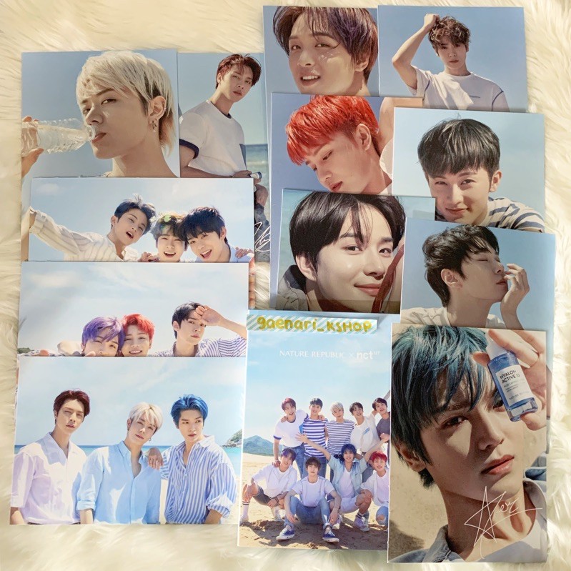 READY STOCK NCT 127 PHOTOBOOK NATURE REPUBLIC SHARING