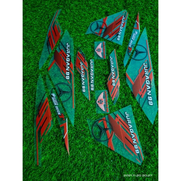 Striping Transparan Vario Led 125 150 Old Livery Bus (JURAGAN 99 )