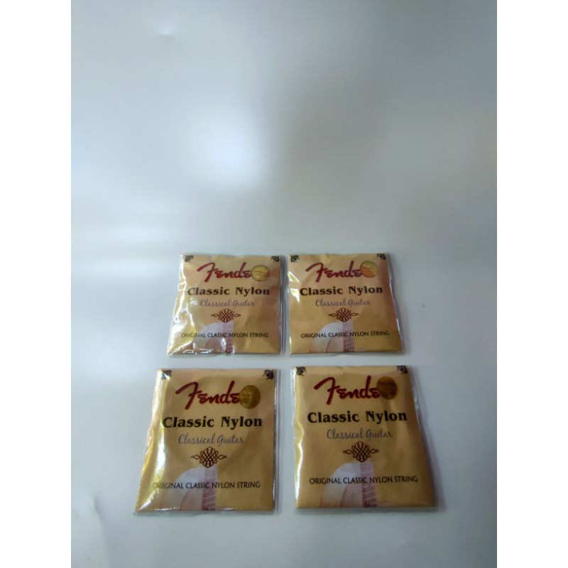 Senar gitar fender ORI clasic/klasik nylon- 1set