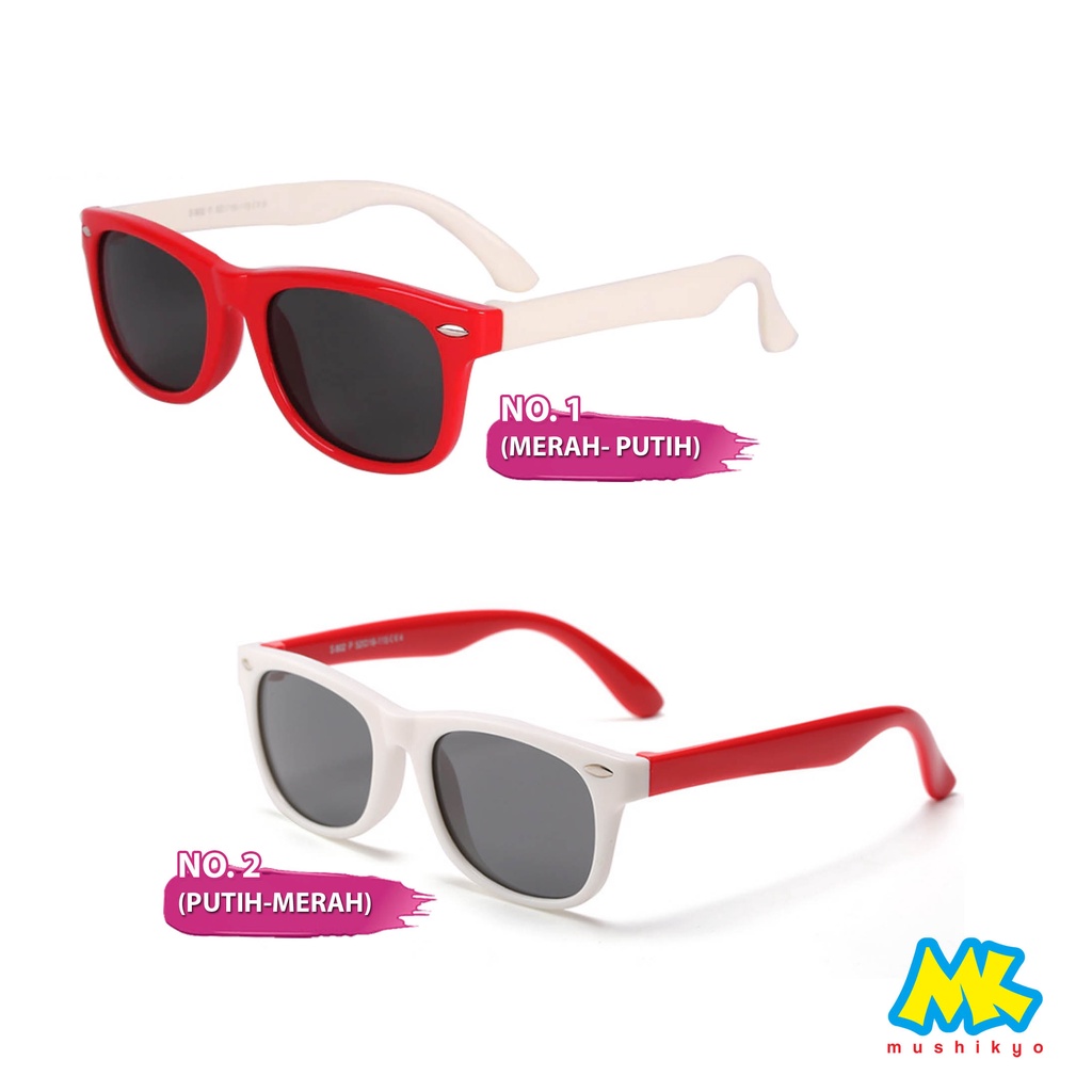 Kacamata Anak - UV400/Polarized - Flexible Sunglasses-4