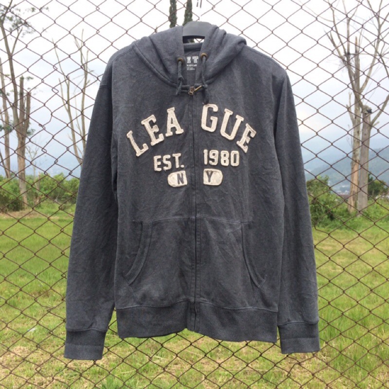 SPAO BASIC “VARSITY LEAGUE EST NY” ZIPPER HOODIE