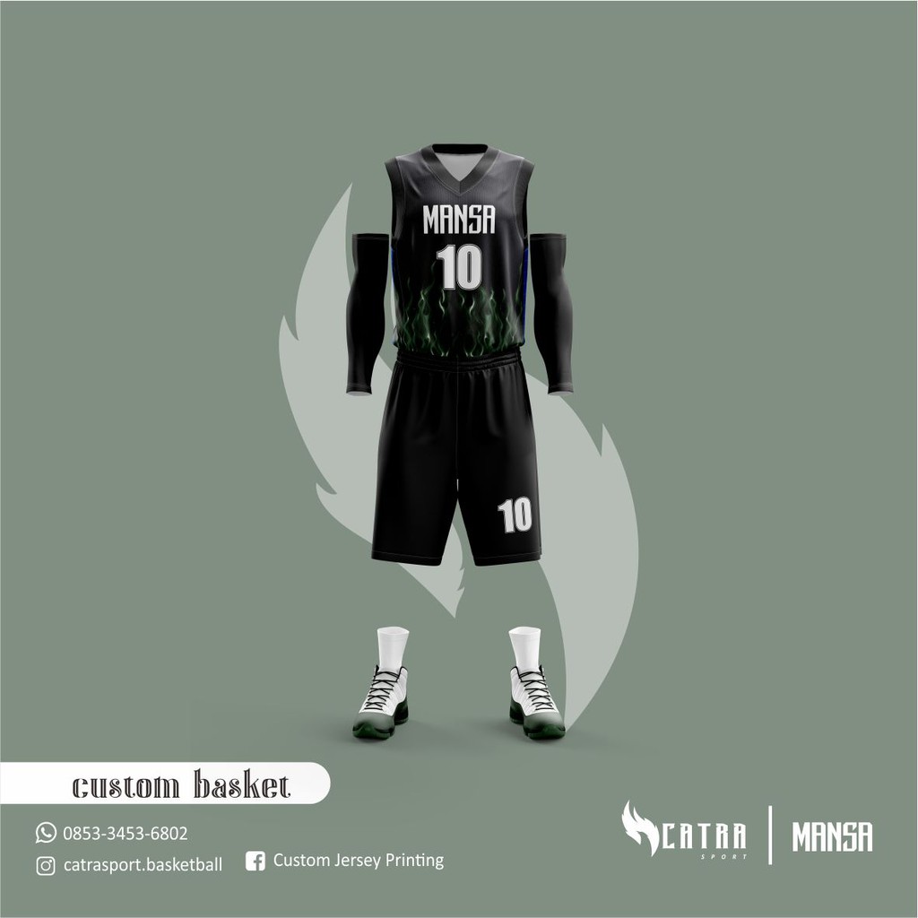 custom jersey basket satuan