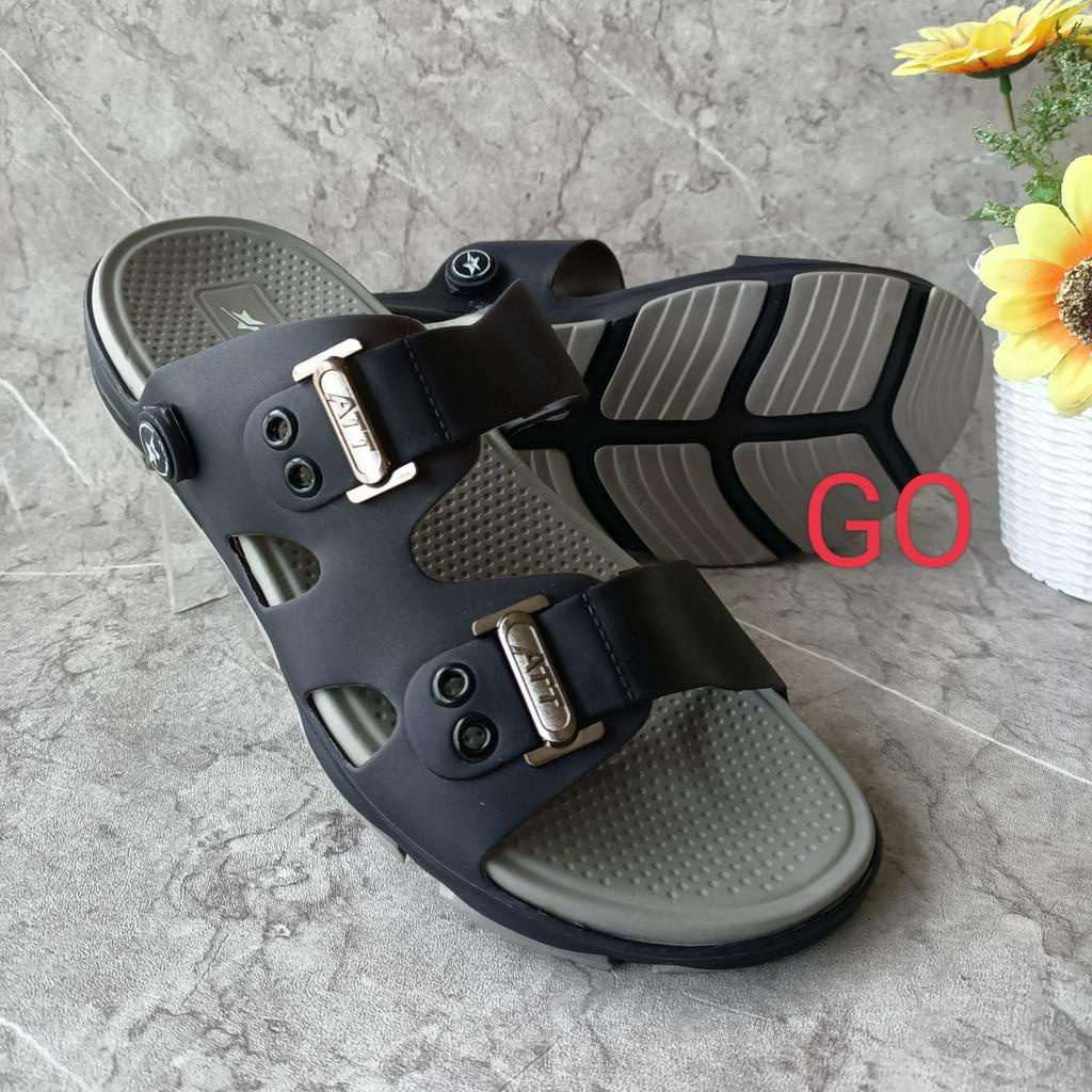 gof ATT SGC 1107 SANDAL PRIA Sandal Selop Santai Bahan Karet Anti Air Nyaman Dipakai