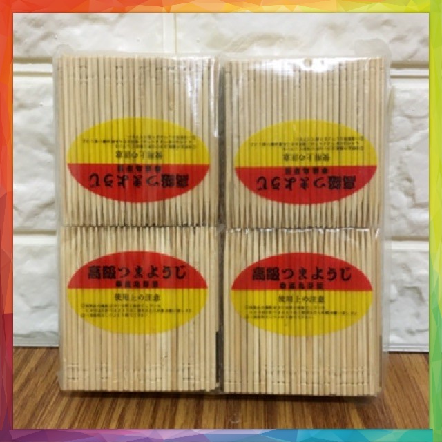 TUSUK GIGI - BAMBU - 1PAX +-80PCS