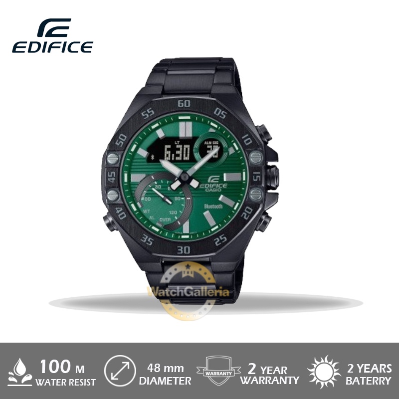 Jam Tangan Pria Casio Edifice ECB-10DC-3ADF / ECB-10DC-3A / ECB-10DC