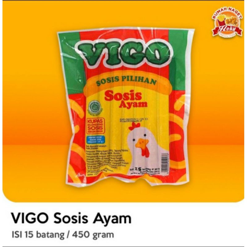 

Vigo Sosis Ayam 450 gr