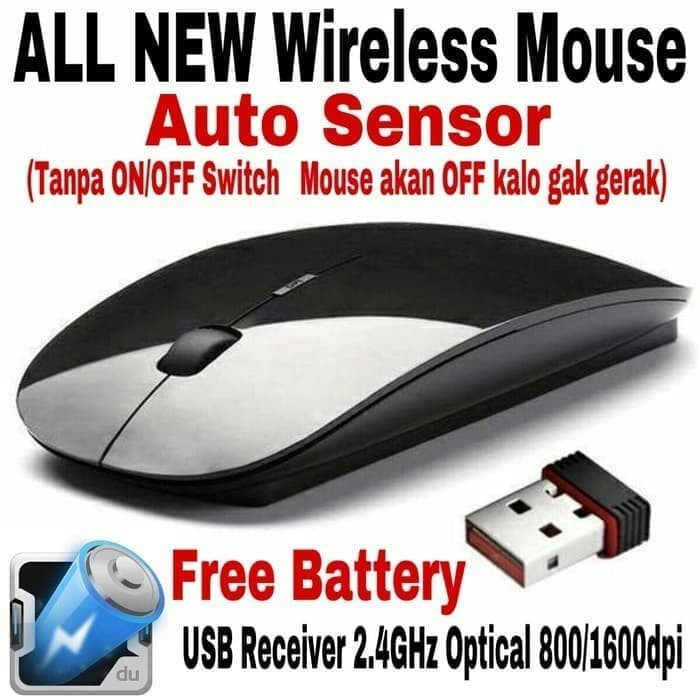 Mouse Bluetooth Wireless 2.4GHz Windows &amp; Mac