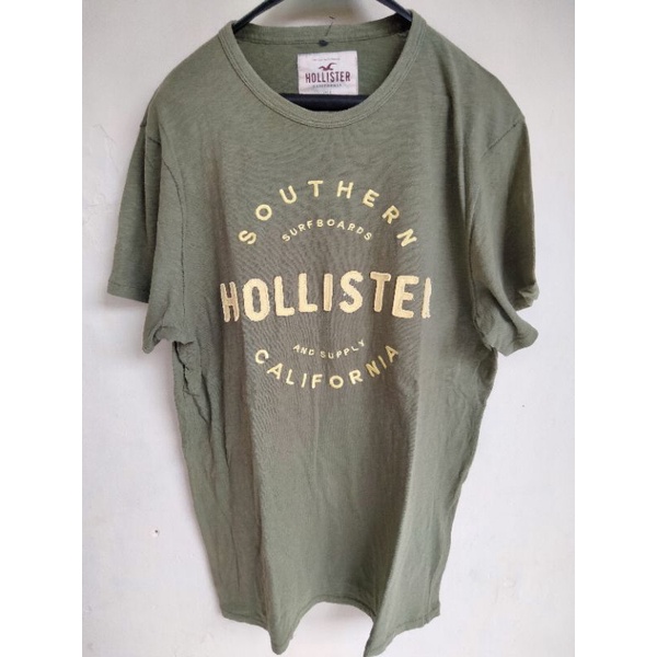 Kaos Outdoor Holister ijo army