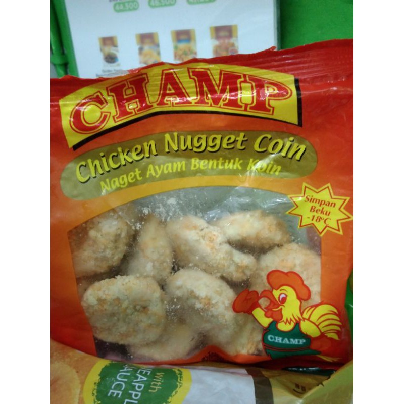 

CHAMP CHICKEN NUGGET COIN 200gram