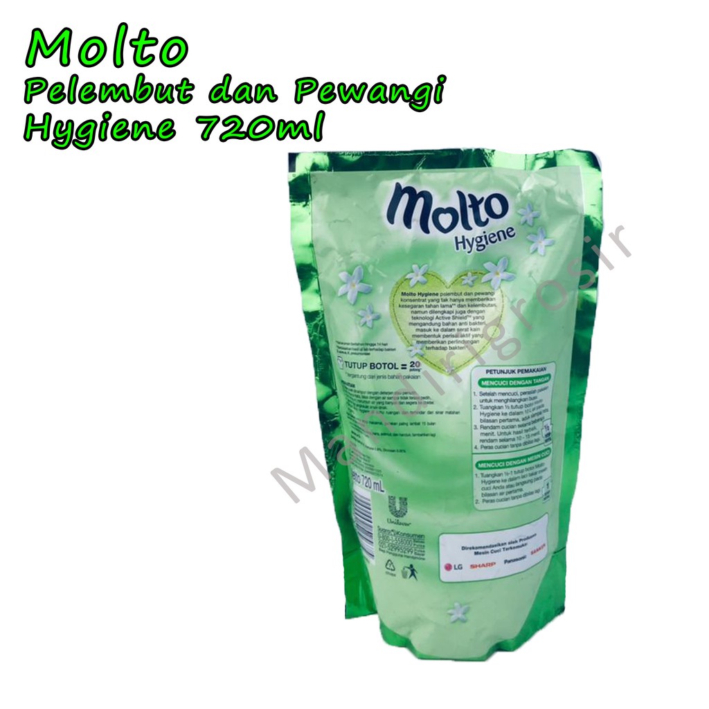 Hygiene *Molto * Pelembut dan Pewangi * 720ml