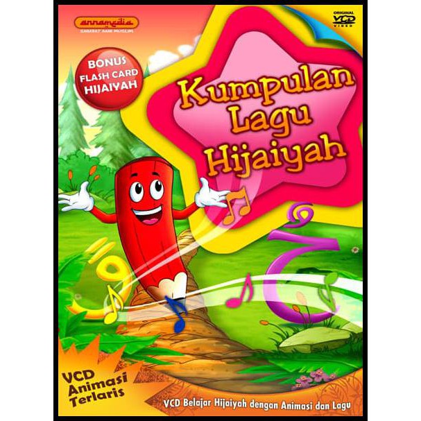 (Promo!!) Vcd Kumpulan Lagu Hijaiyah