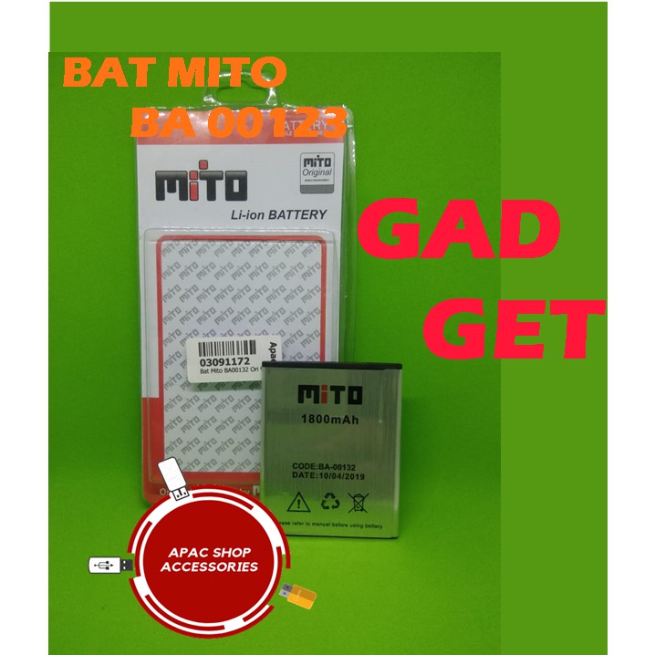 Jual Bat Mito BA00132 A880 Ori 99% (PP) Indonesia|Shopee Indonesia