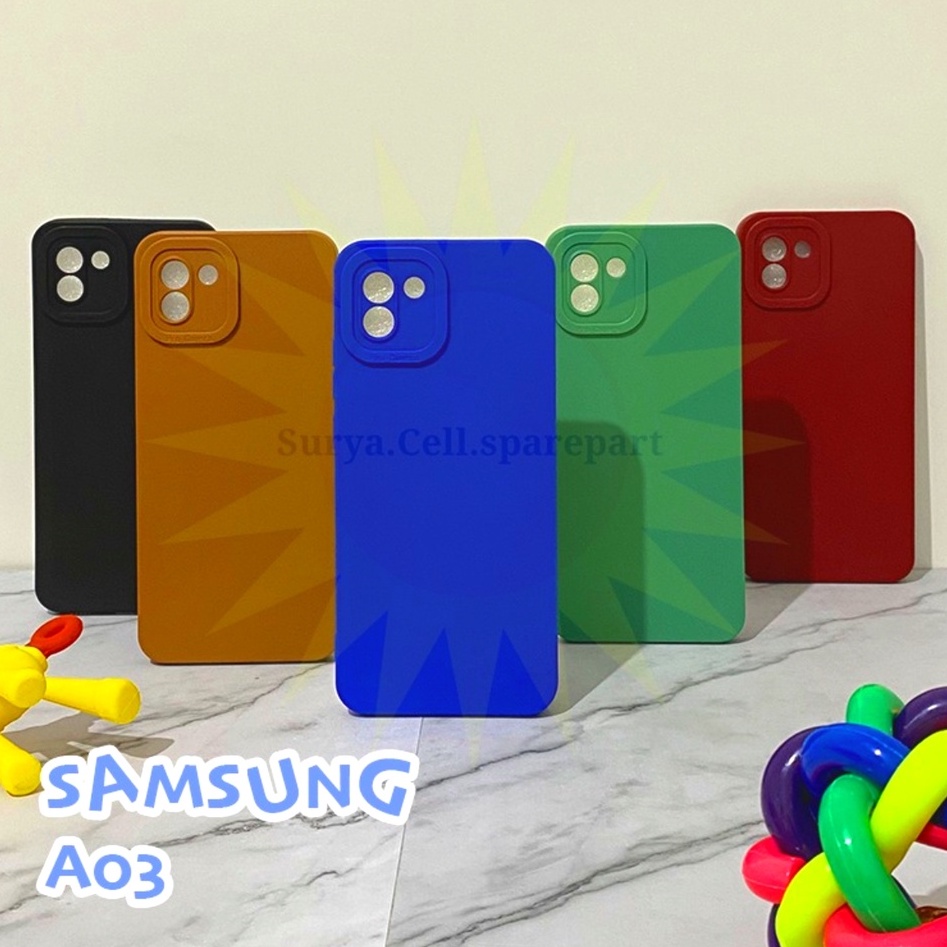 Case Slim Matte Pro Camera Samsung A03 - SC