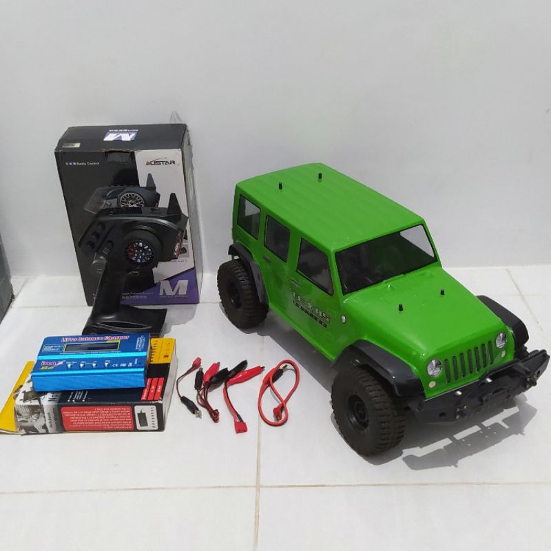 SCX10 II Austar RC Adventure 1/10 RTR waterproofed Like New, bukan HSP RGT WPL TRX4 MN90