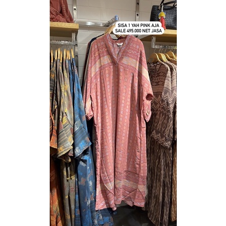 jastip kaftan eprise pink