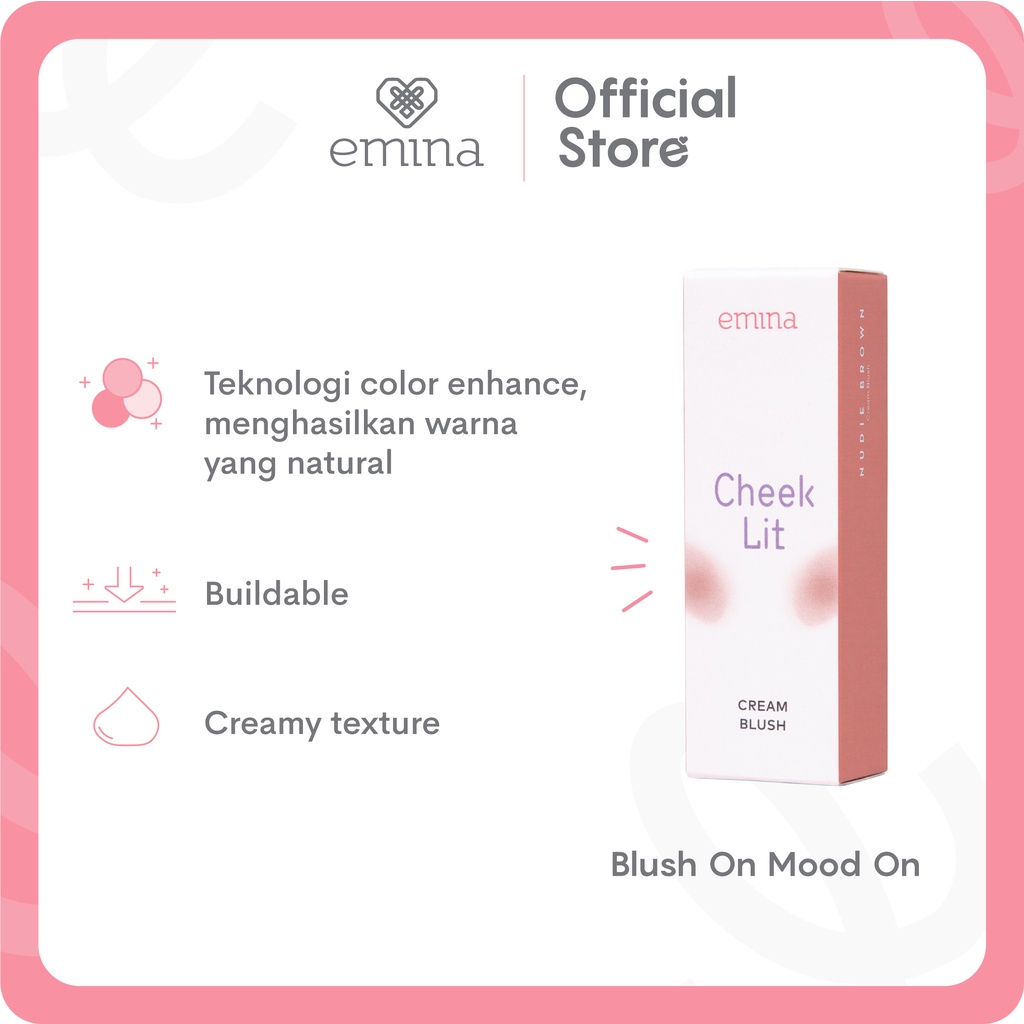 Emina Cheek Lit Cream Blush 10 ml - Blush On