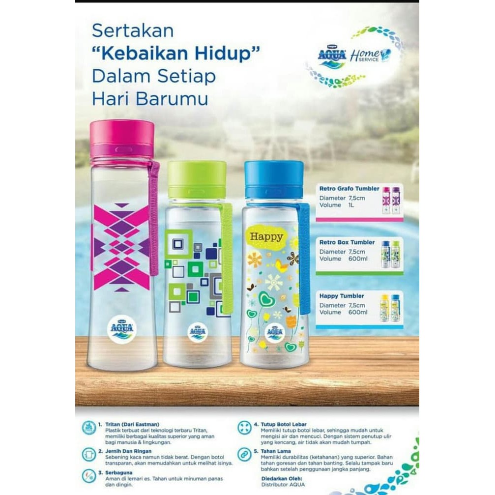 Aqua Tumbler 1 Liter