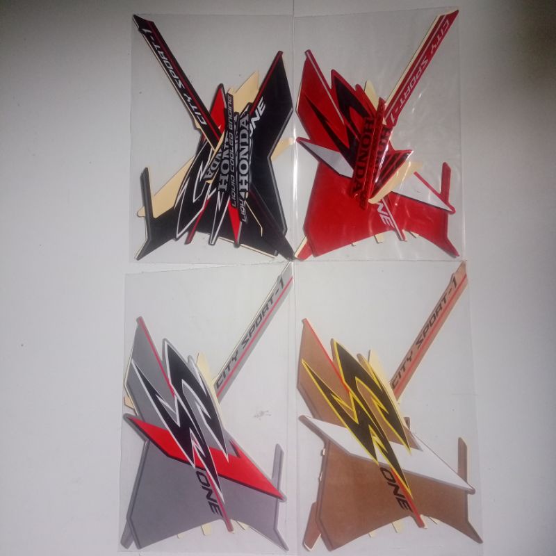 Striping Sticker Honda CS1 CS 1 CS One 2009