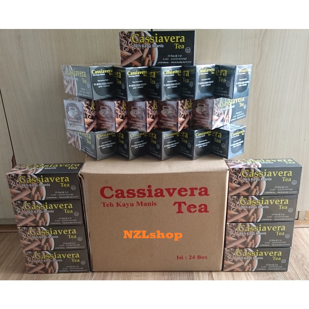 

TEH CELUP KAYU MANIS CASSIAVERA TEA (1DUS - 24Box - 25Bag)